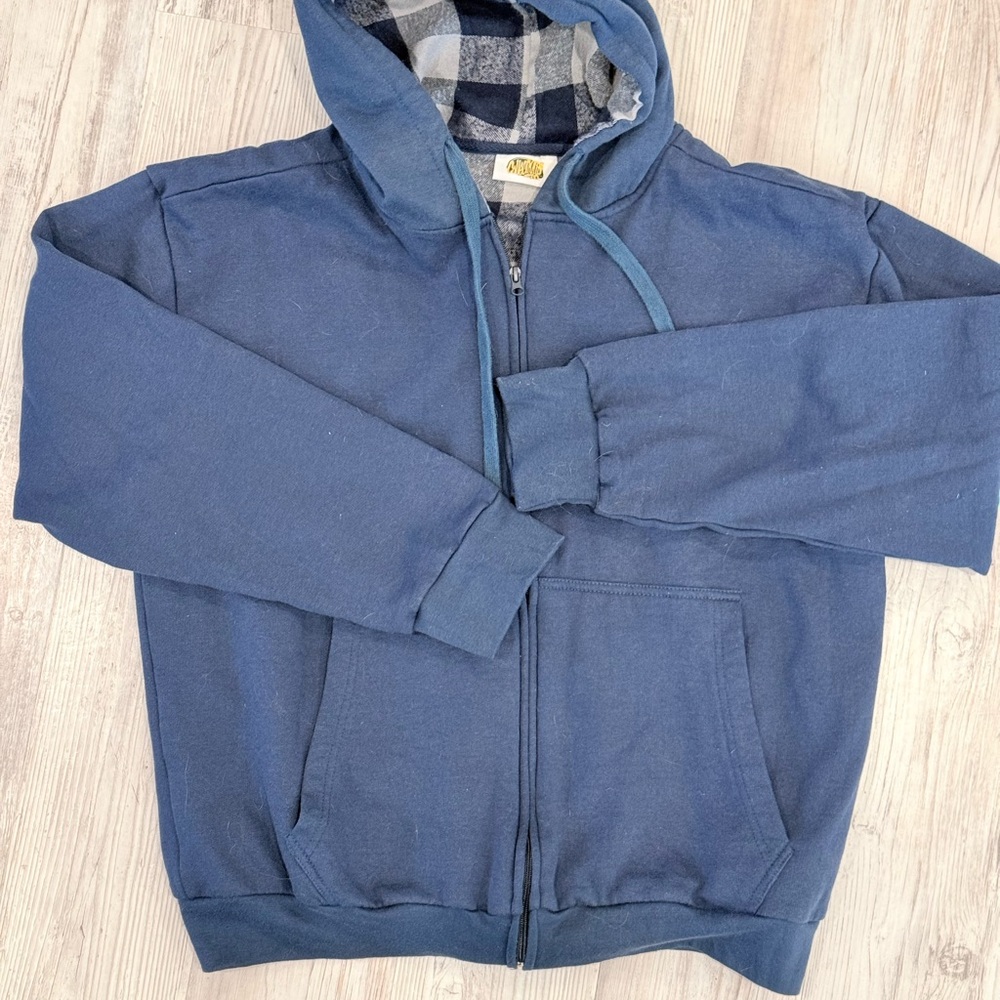 Navy Blue Hoodie Sweatshirt